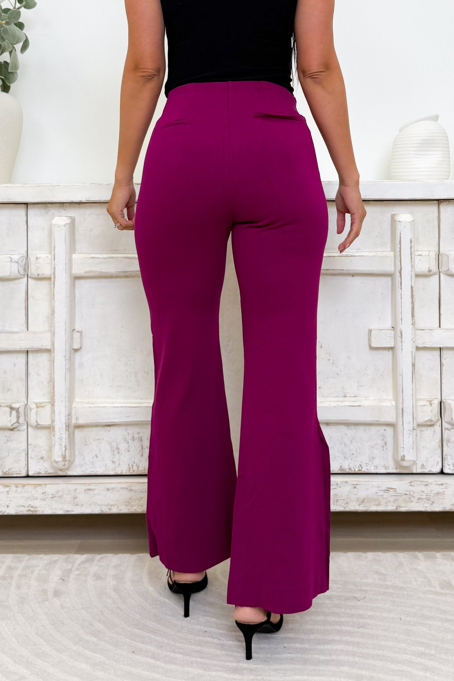 Magic Button Hem Pants - 6 Colors!