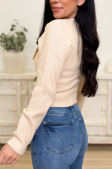 Tied In Style Bow Sweater Top