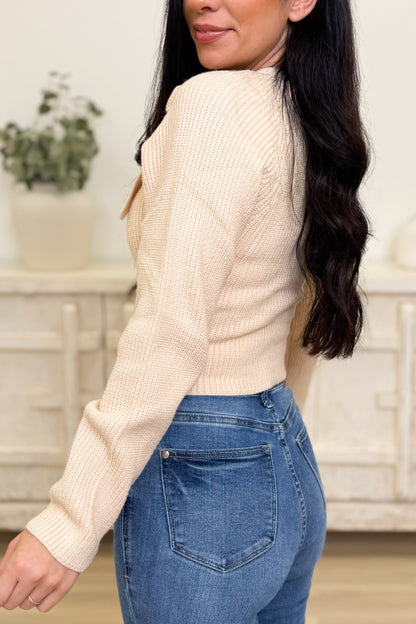 Tied In Style Bow Sweater Top