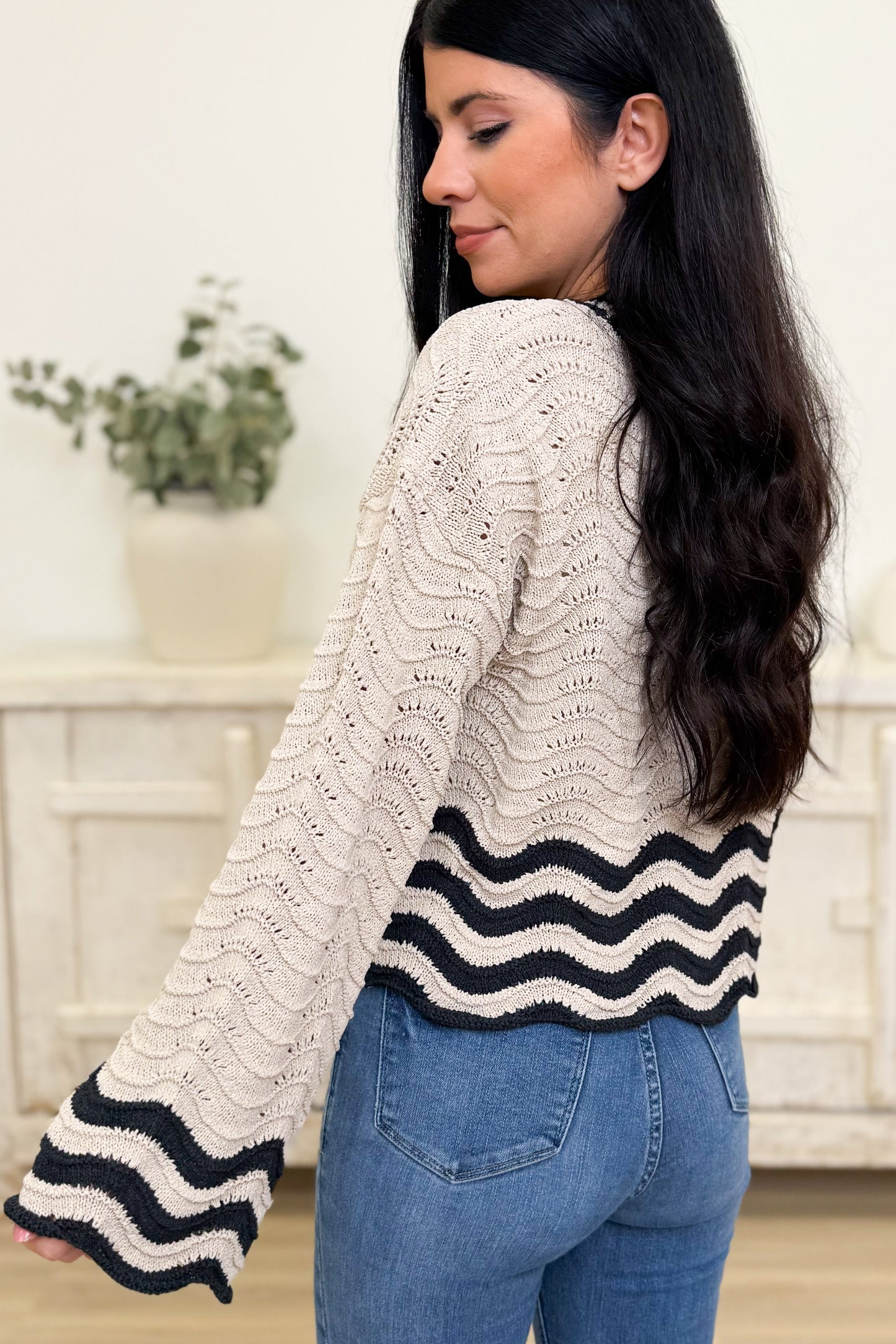 It's Wavy Baby Sweater Top