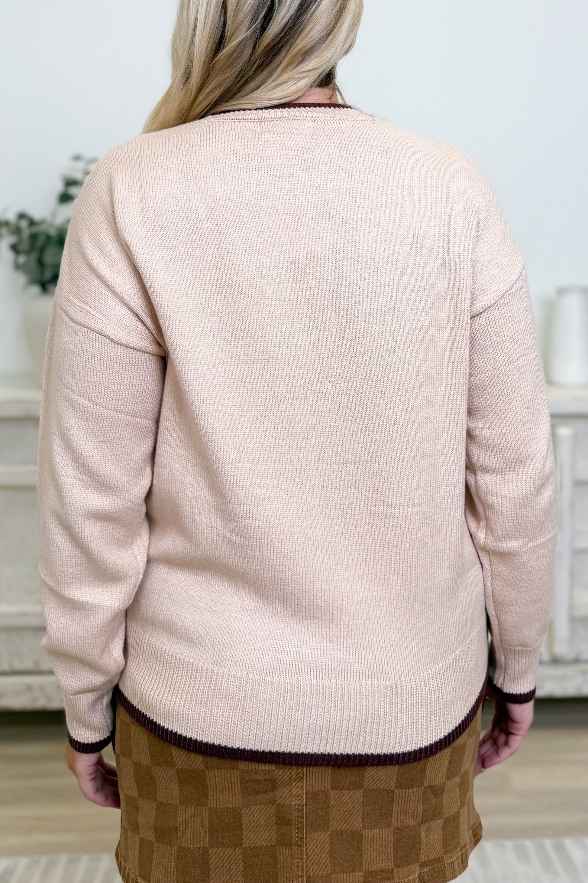 Harvest Hues Pumpkin Sweater