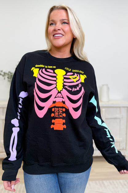 Neon Skelly Graphic Sweatshirt