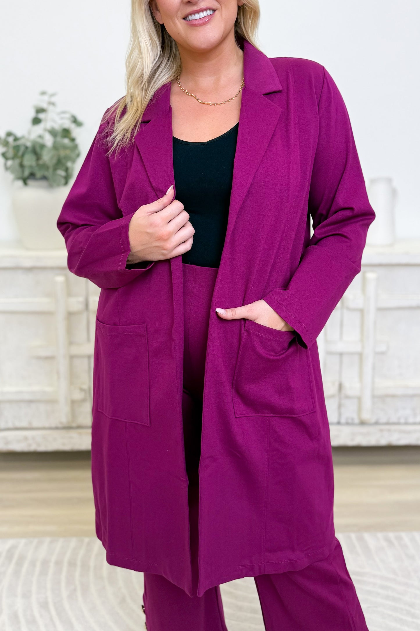 Magic Chic Midi Jacket - 3 Colors!