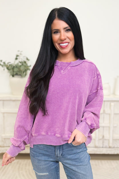 Now And Again Pullover - 2 Colors!