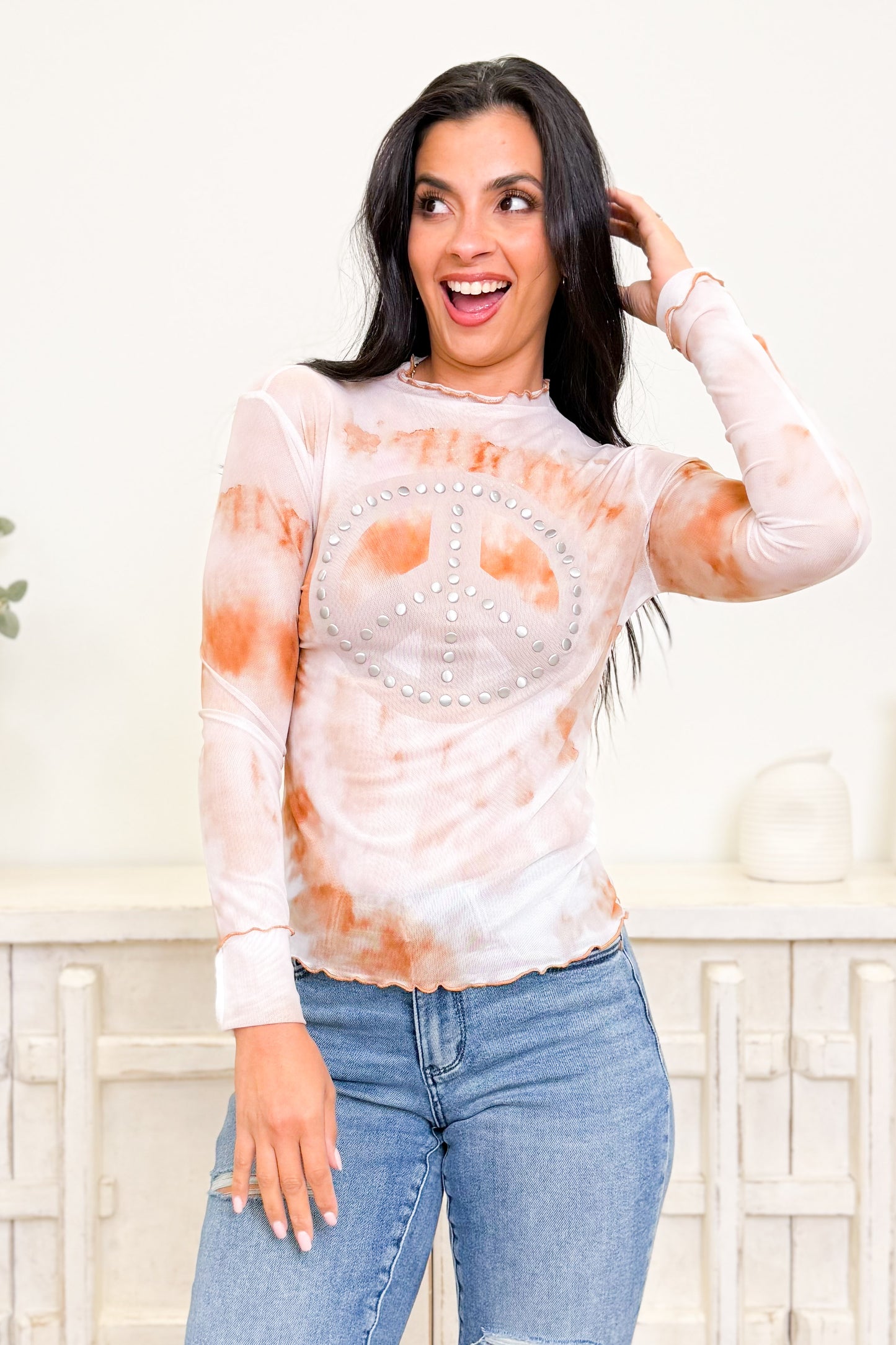 Array Patience & Peace Top