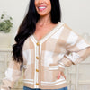 Plaid Daydream Sweater Cardigan