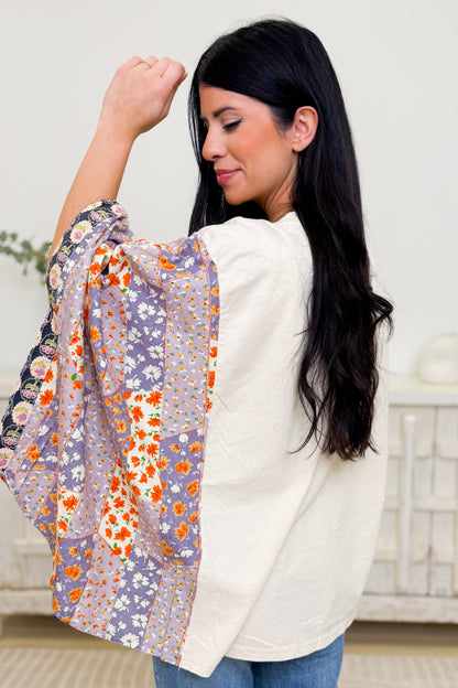 A Heart At Peace Poncho Top