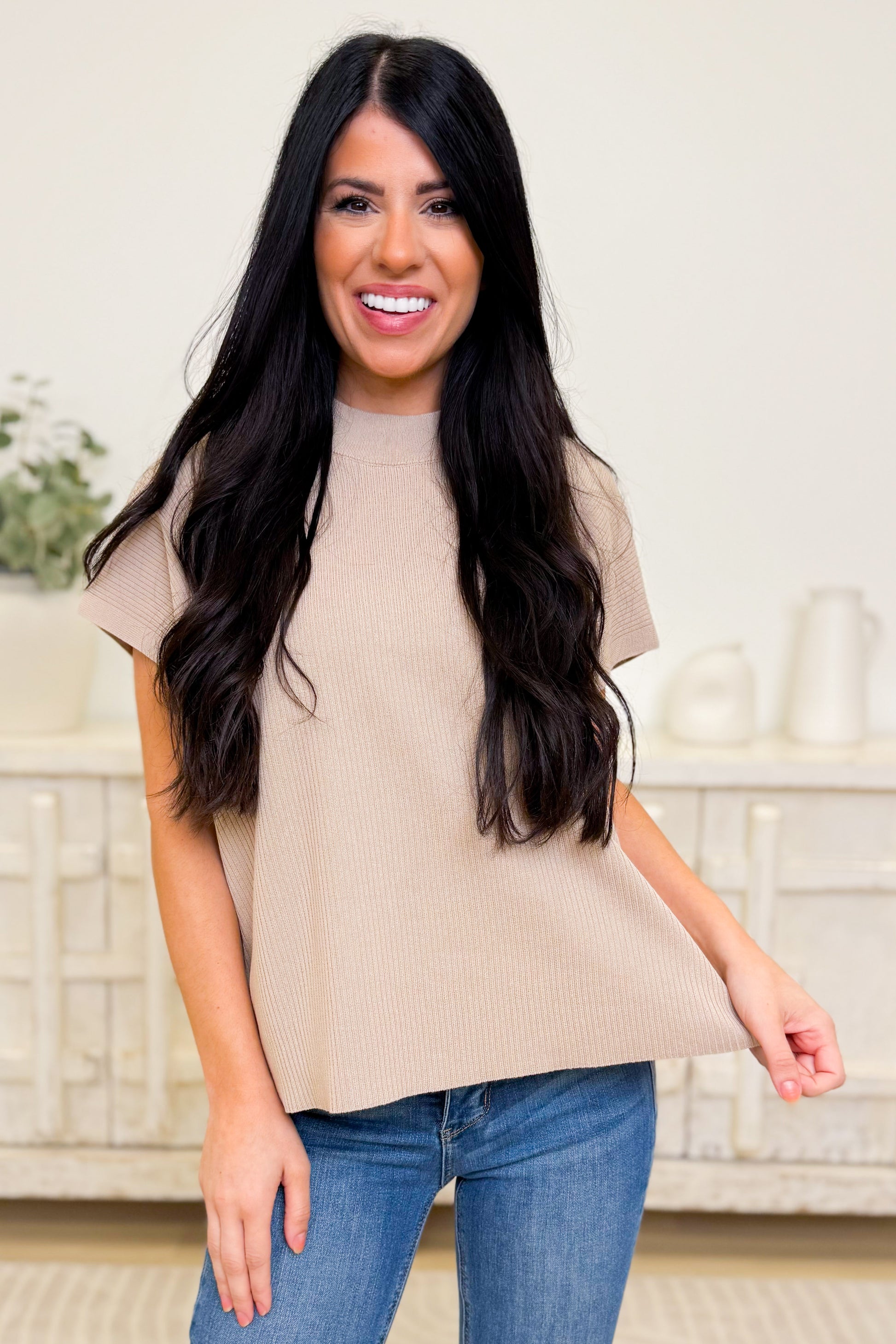 You Shine In The Shadows Sweater Top - 4 Colors!