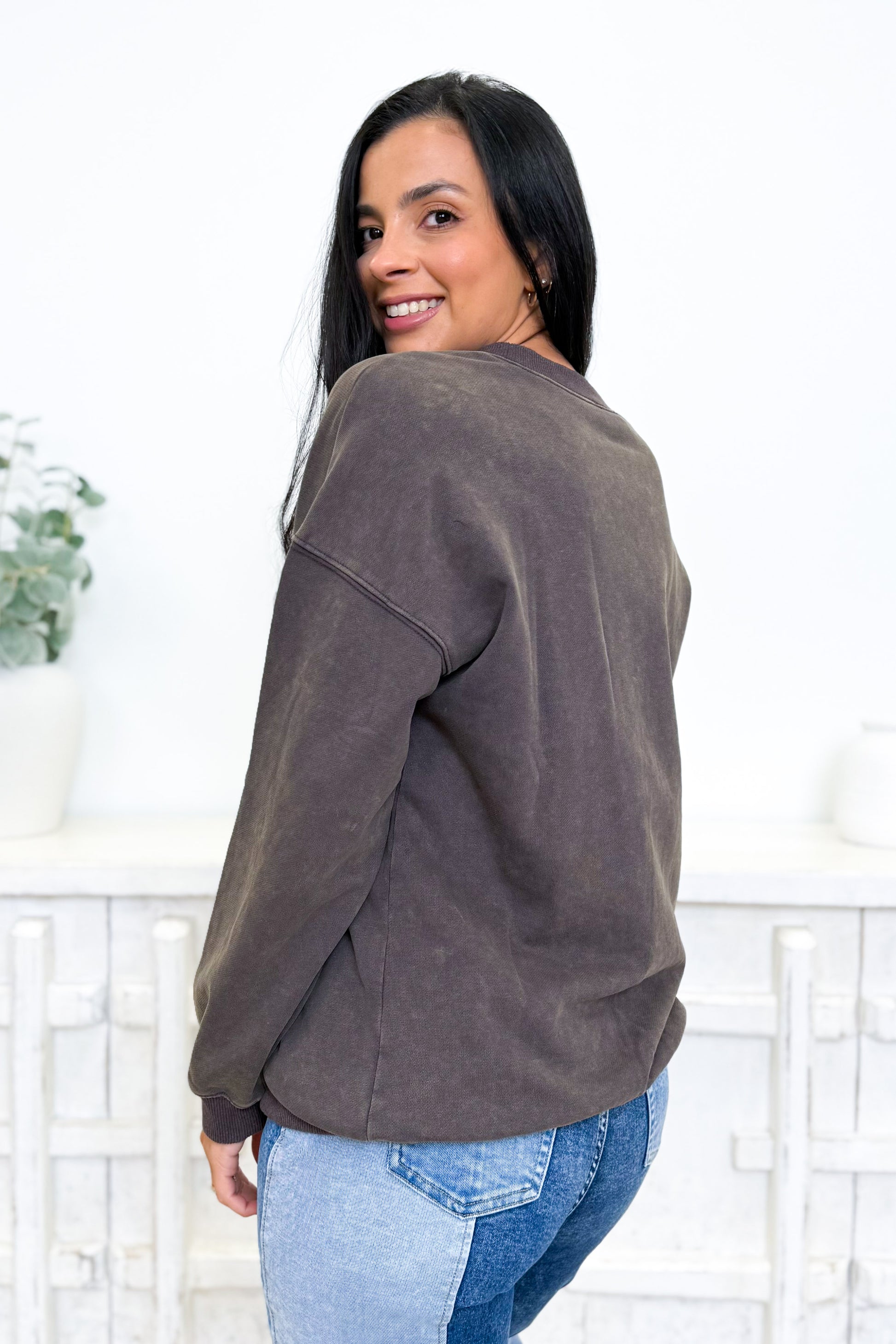 Love Yourself Graphic Sweatshirt