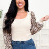 Fierce & Courageous Leopard Top