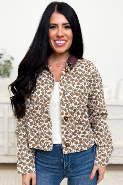 Remember Your Roots Floral Jacket