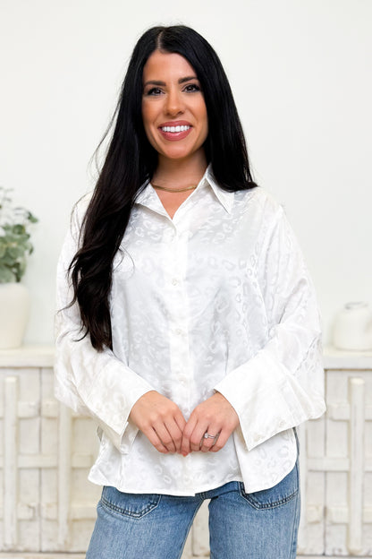 Here's To A Great Night Button Down Top