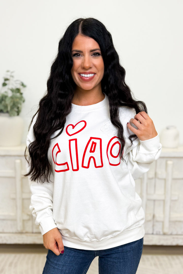 CIAO Heart Sweatshirt