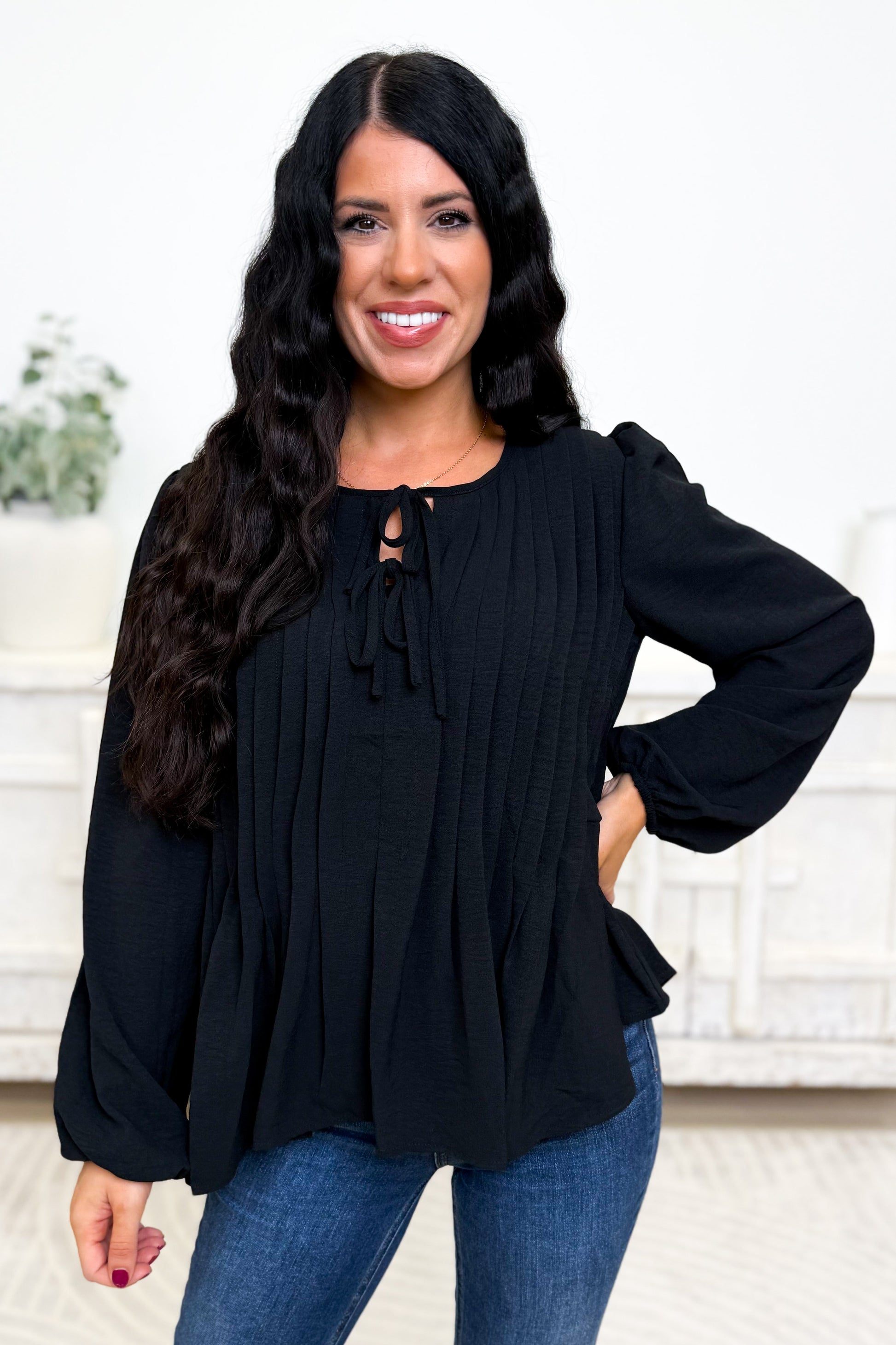 Loop Scoop & Pull Top - 2 Colors!