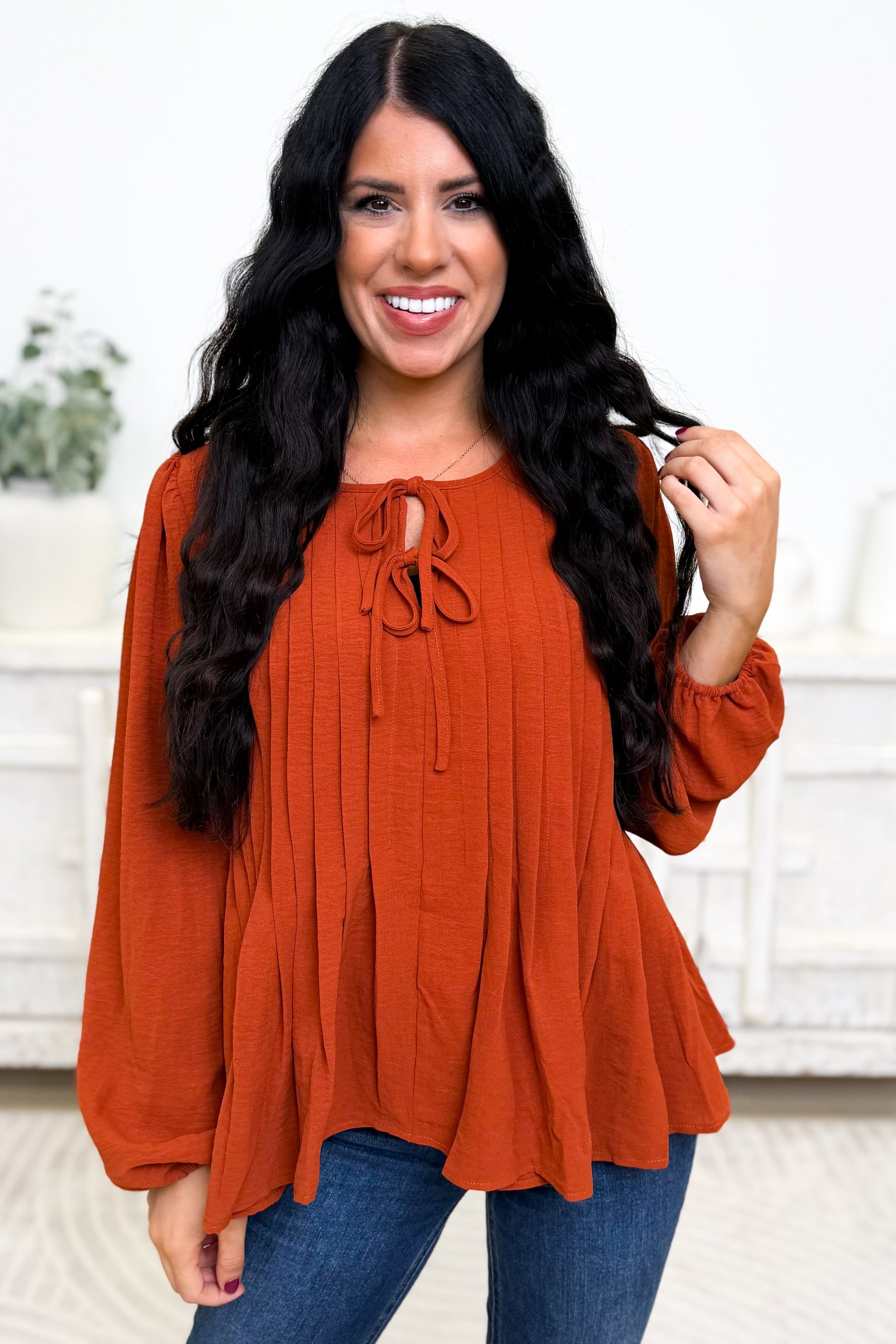 Loop Scoop & Pull Top - 2 Colors!