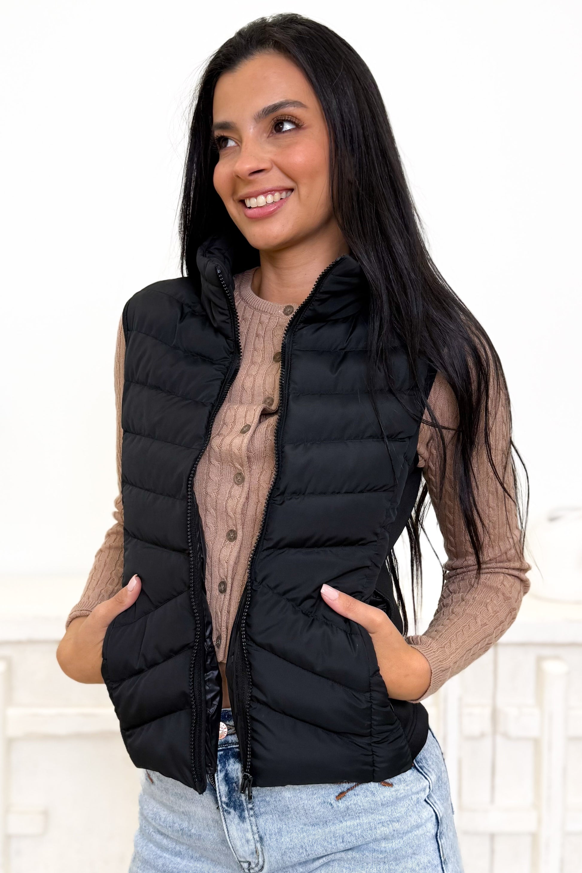 Cozy Core Puffer Vest
