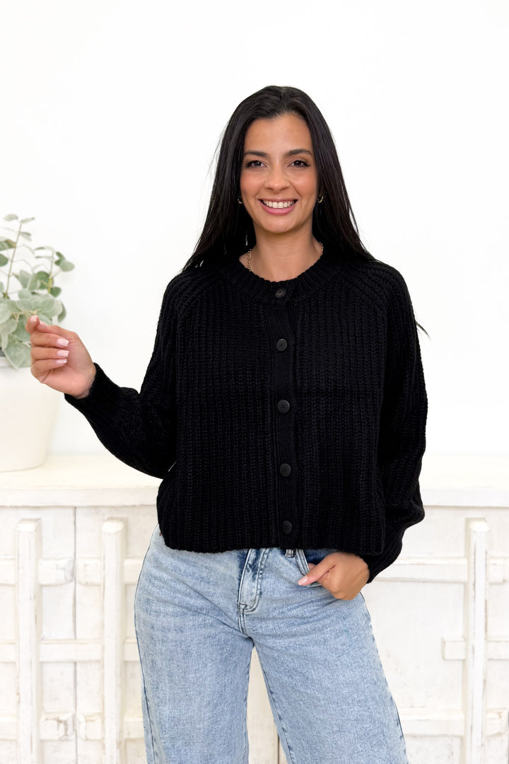 Button Up Buttercup Cardigan - 2 Colors!