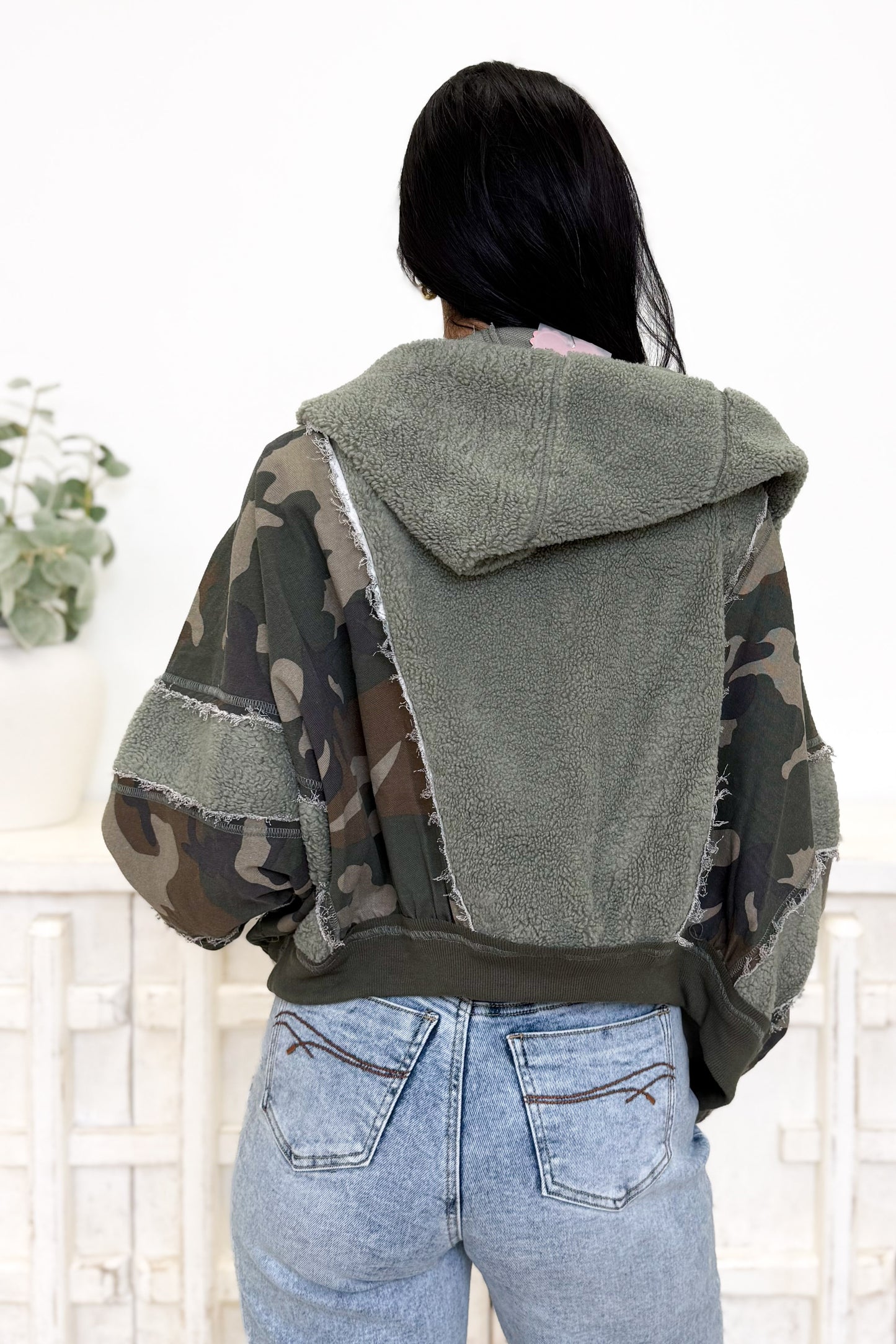 Humility & Grace Camo Hooded Jacket