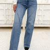 Crossroads By Anniewear High Rise Wide Leg Jeans - Medium Wash