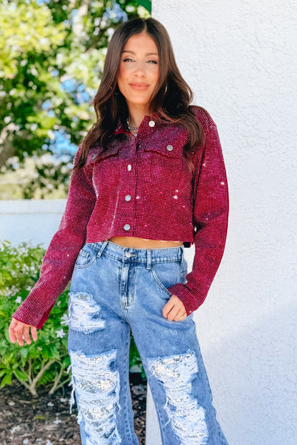 Spark & Spice Rhinestone Jacket