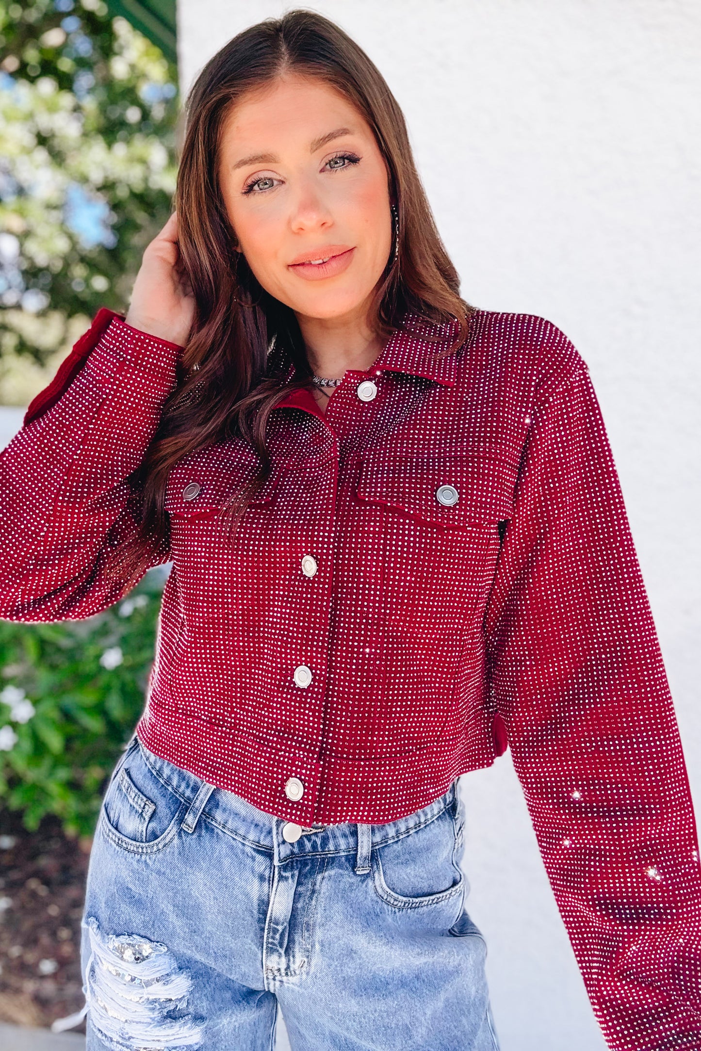 Spark & Spice Rhinestone Jacket