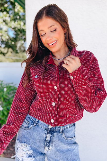 Spark & Spice Rhinestone Jacket