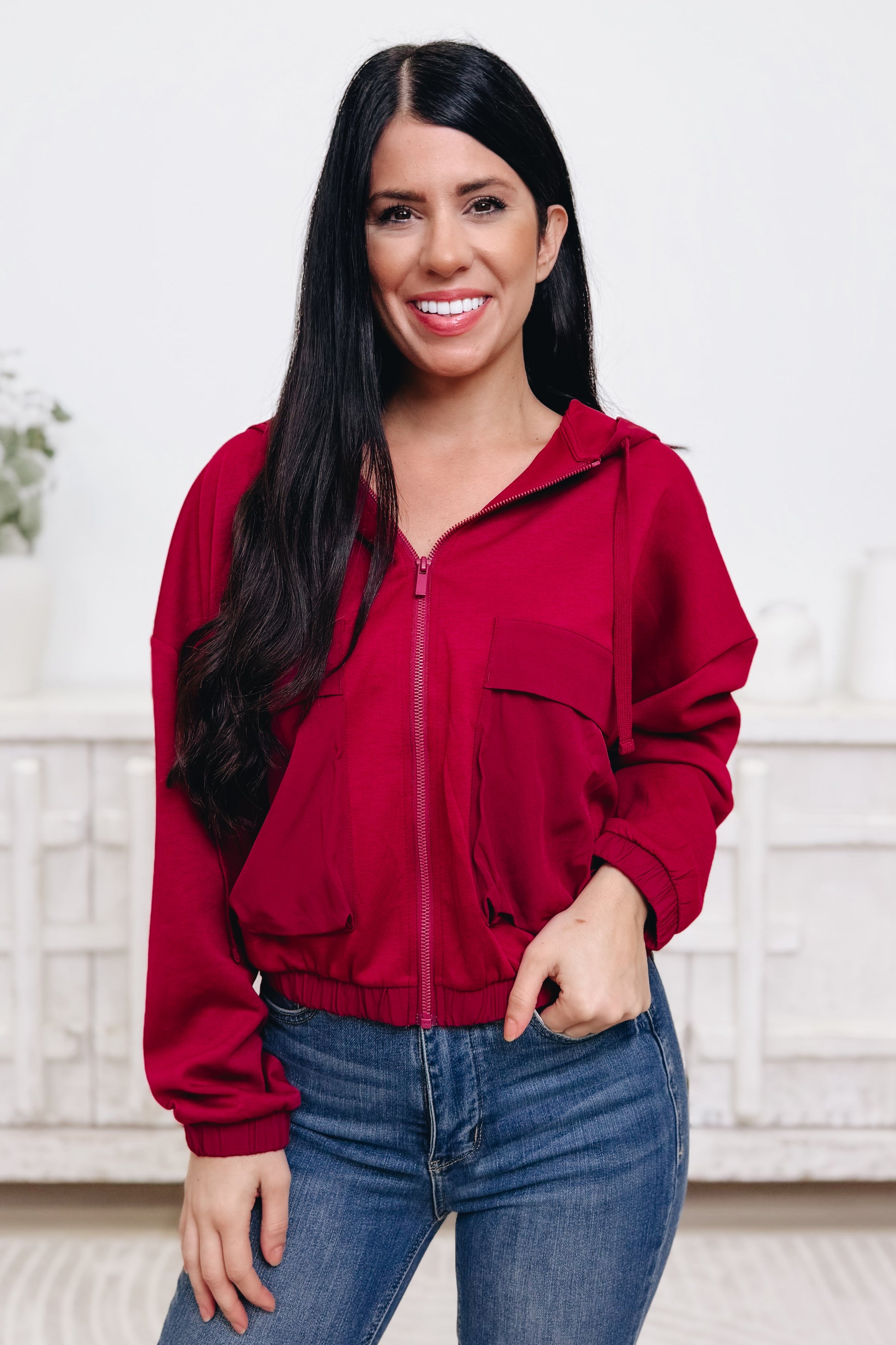 Just In Case Scuba Hooded Jacket - 4 Colors!