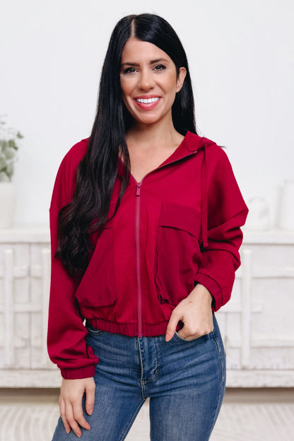 Just In Case Scuba Hooded Jacket - 4 Colors!