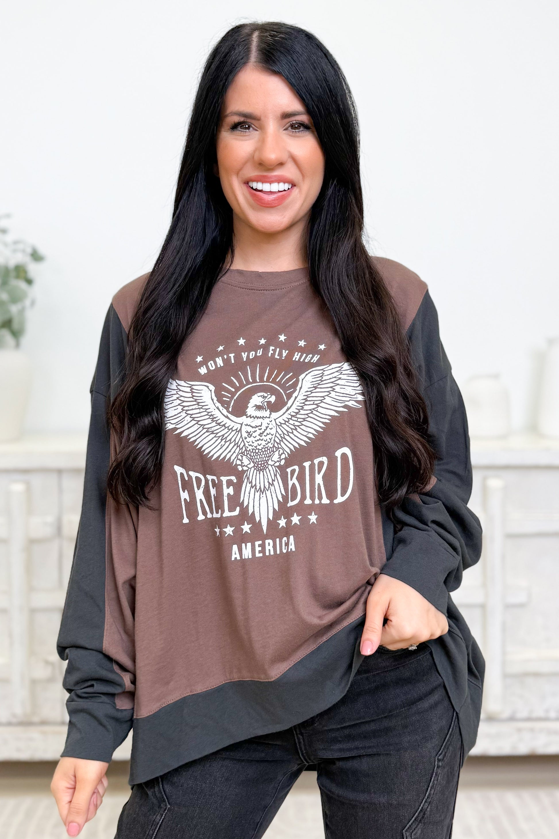 America Free Bird Pullover - 2 Colors!