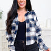 Make The World Go Plaid Button Down Top