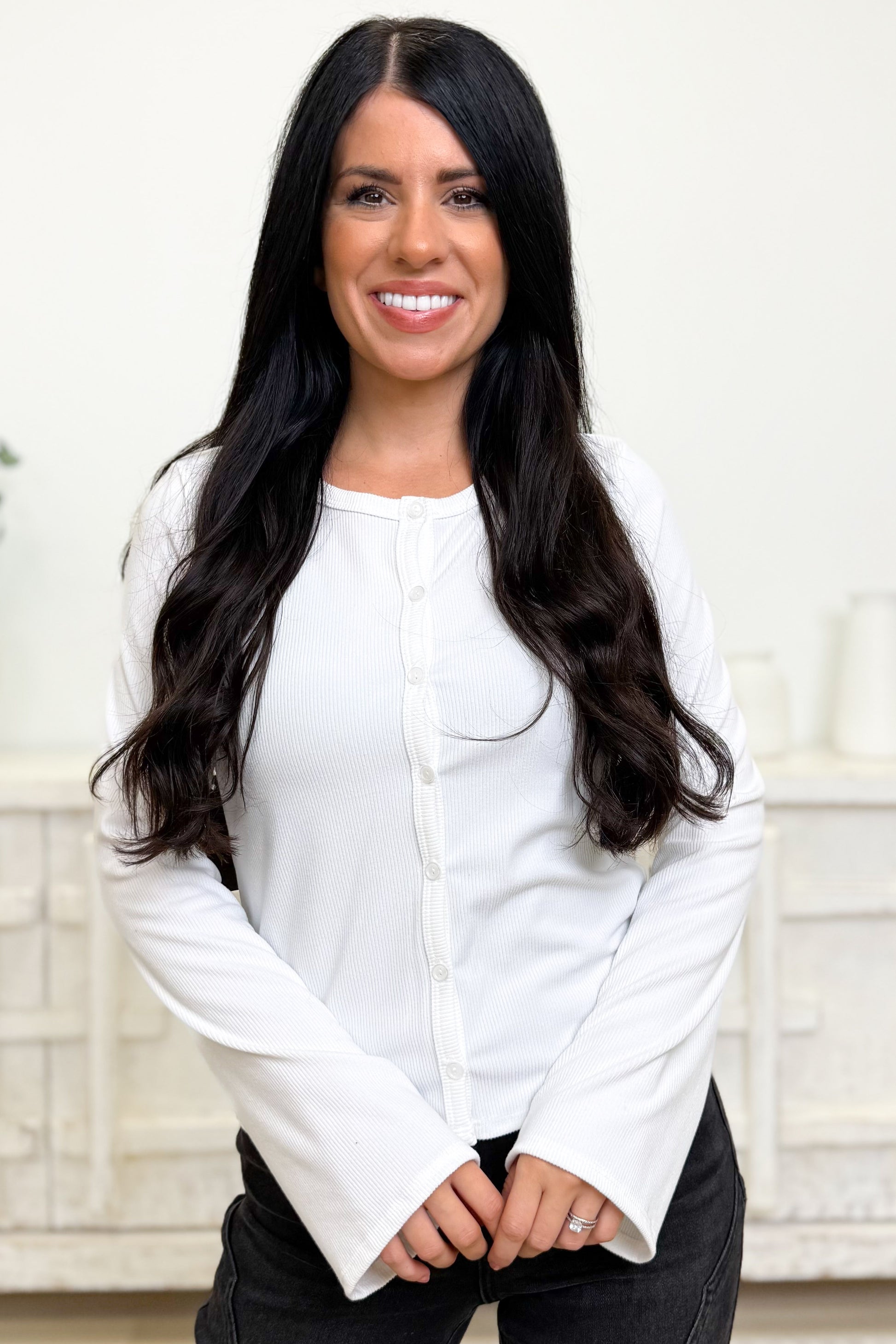 Good To Go Button Down Top - 3 Colors!