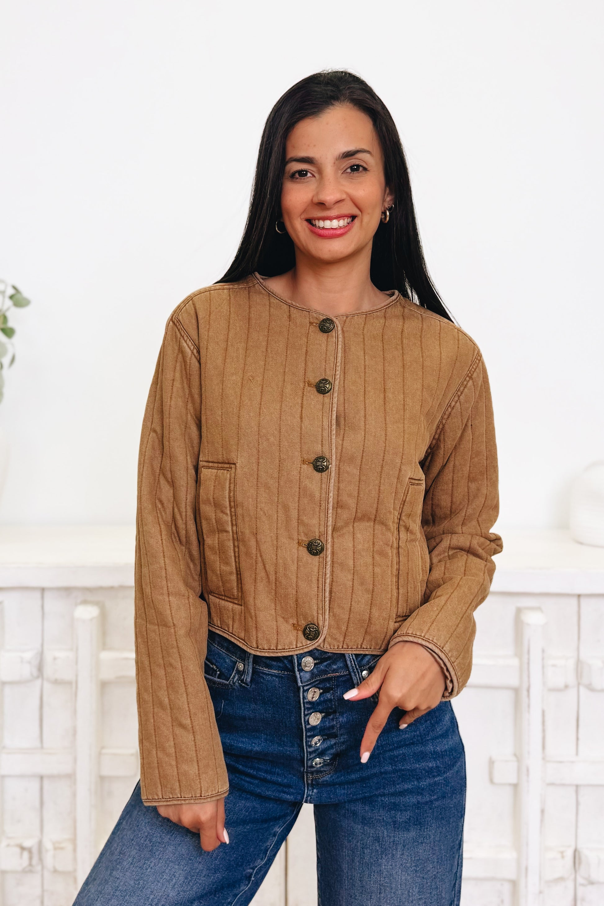 Gonna Be Alright Quilted Jacket