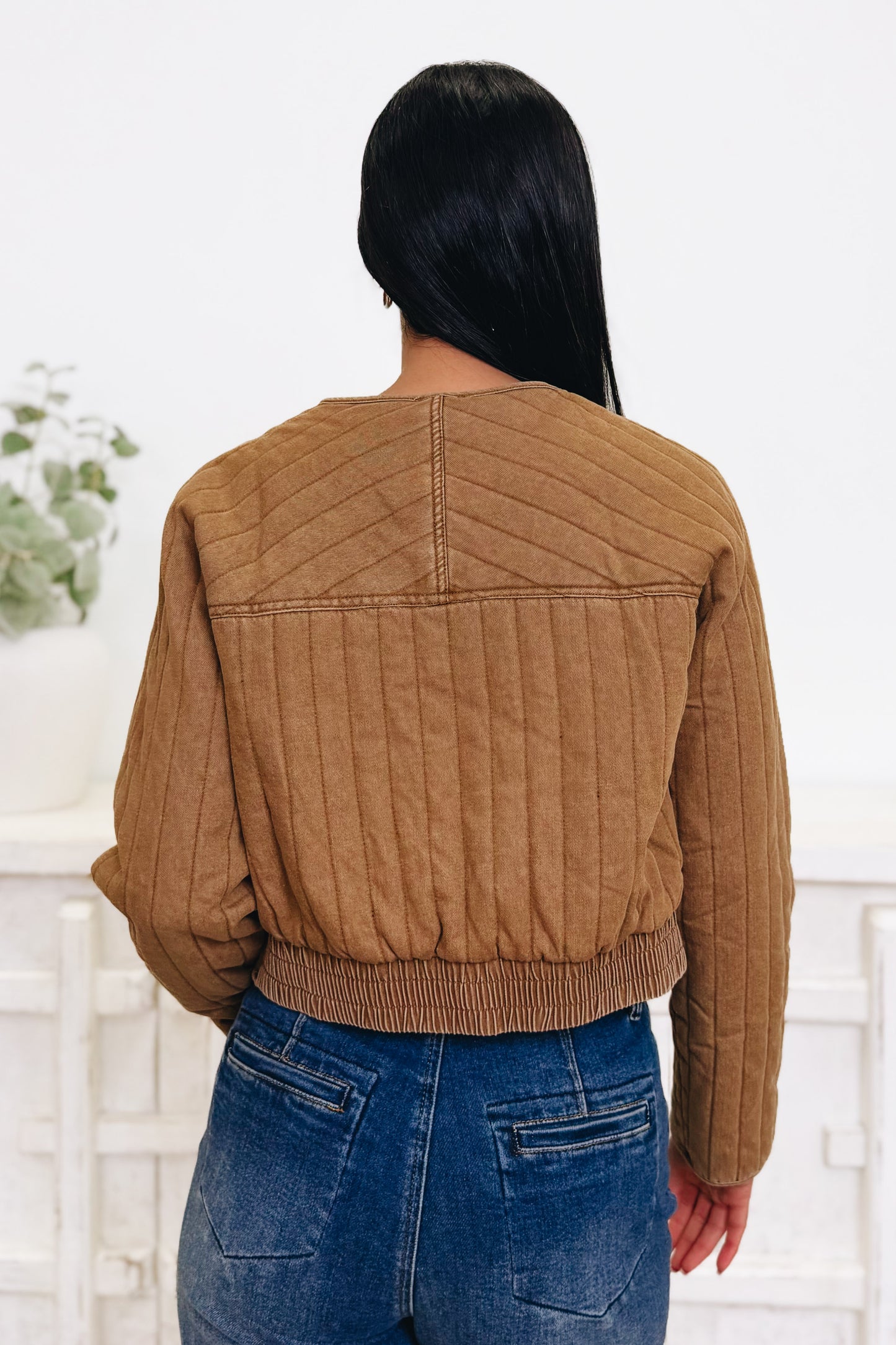 Gonna Be Alright Quilted Jacket