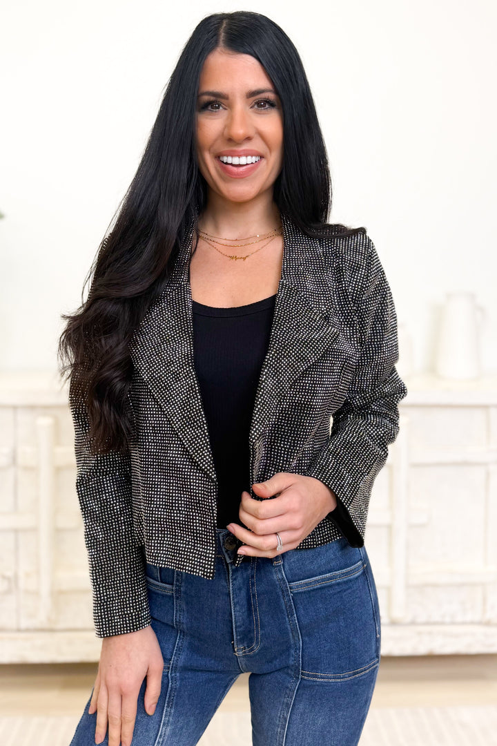 Step On The Scene Blazer - Silver