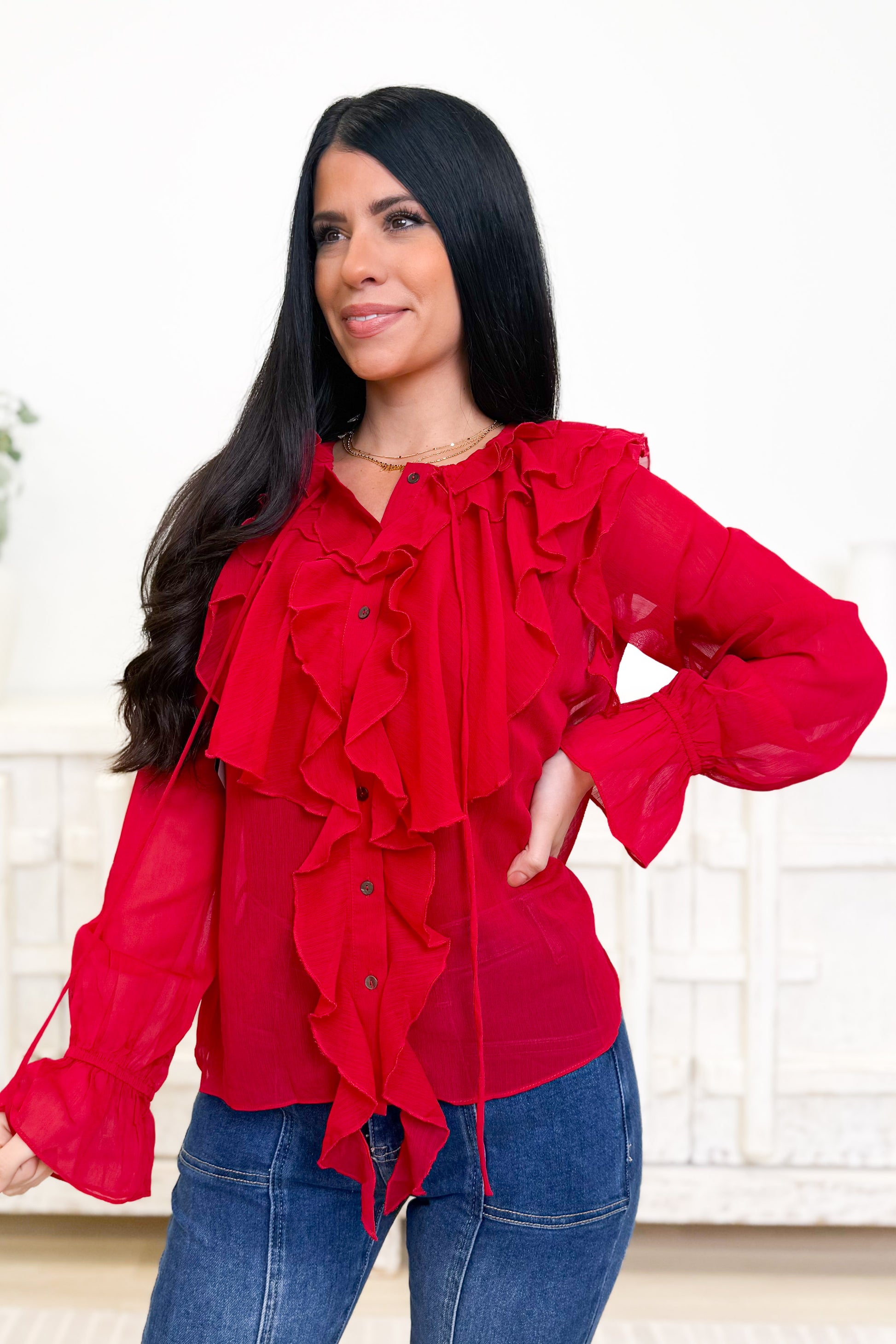 Take A Look Inside Top - 2 Colors!