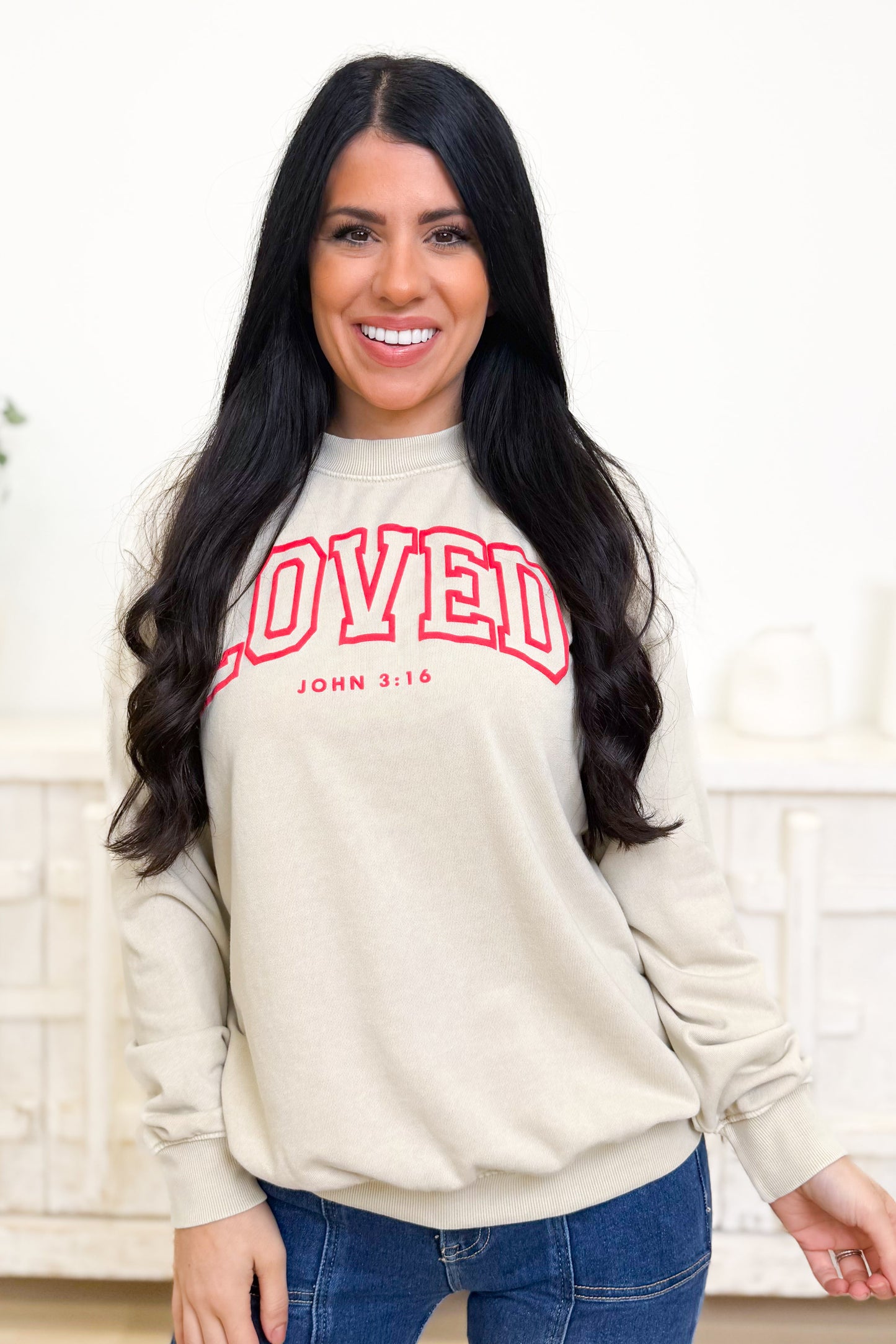 God So Loved The World Sweatshirt - 3 Colors!