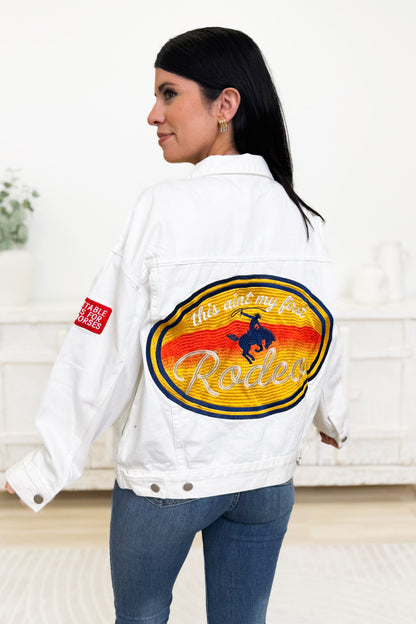 This Ain't My First Rodeo Denim Jacket