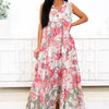 Set The Flow Floral Dress
