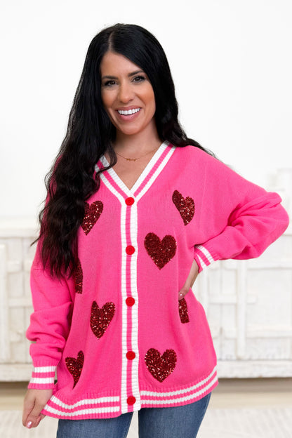 Happy Hearts Cardigan