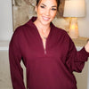 Chic Comfort Scuba Half Zip Jacket - 4 Colors!
