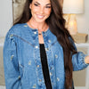 Floral Showers Denim Jacket