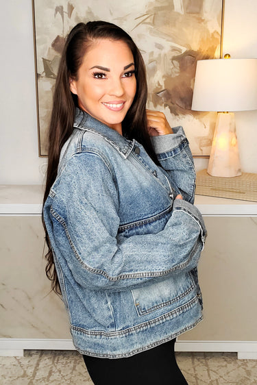 Deep Pockets Denim Jacket