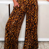 Move In Silence Leopard Pants - Amber