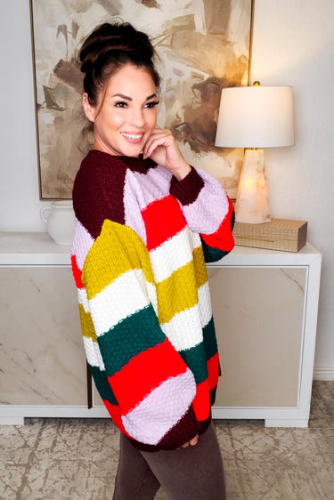 All The Flavors Of Color Sweater