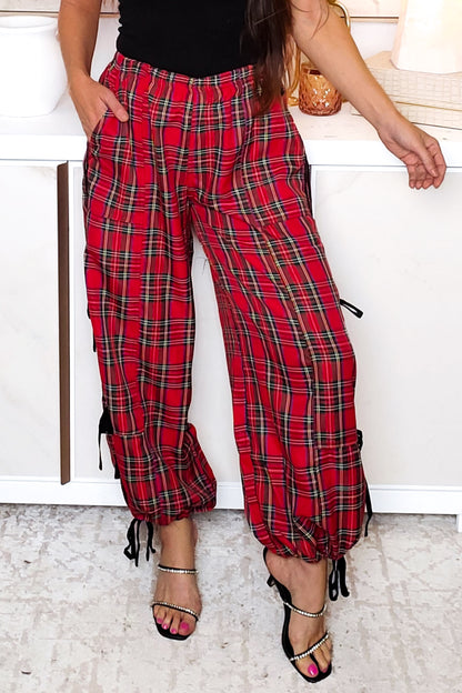 There Will Be Joy Plaid Pants