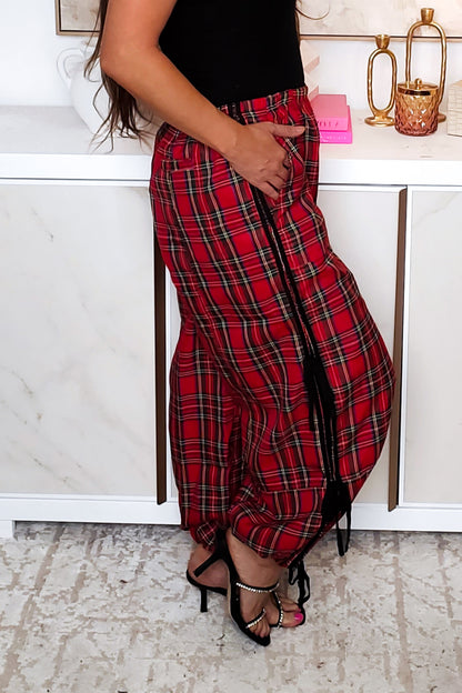 There Will Be Joy Plaid Pants