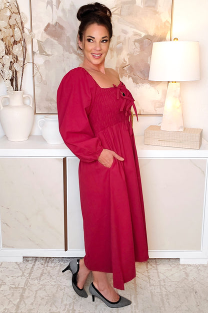 Smock It Like I Talk It Dress - 2 Colors!