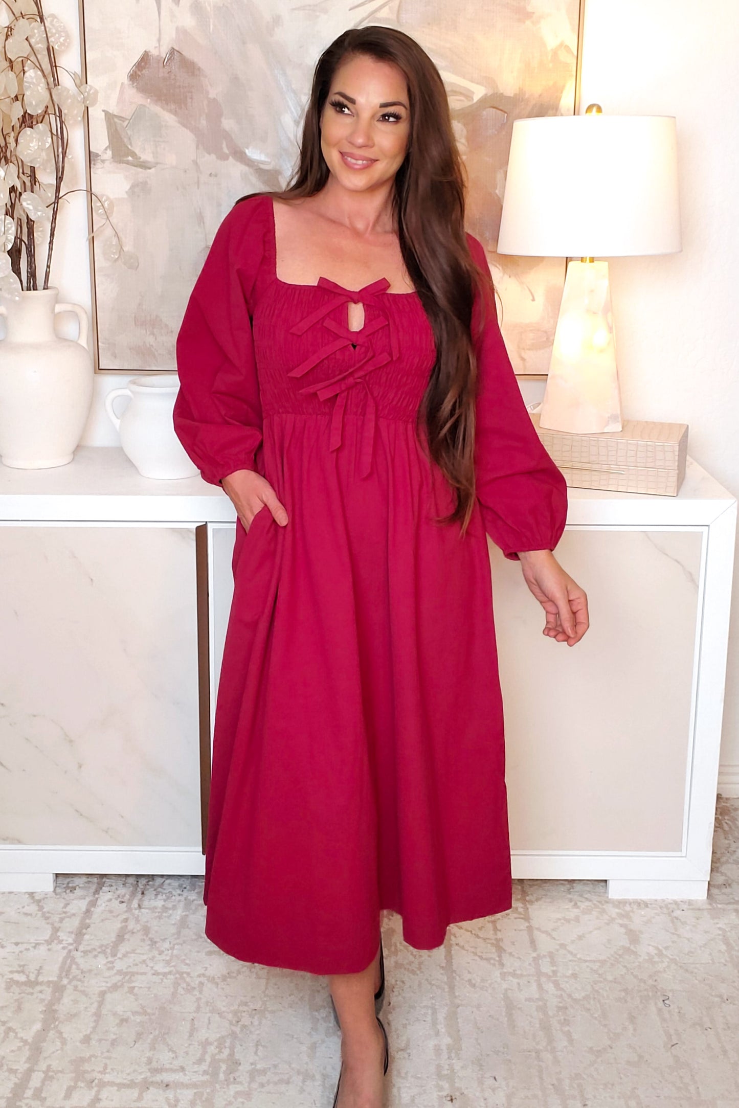 Smock It Like I Talk It Dress - 2 Colors!