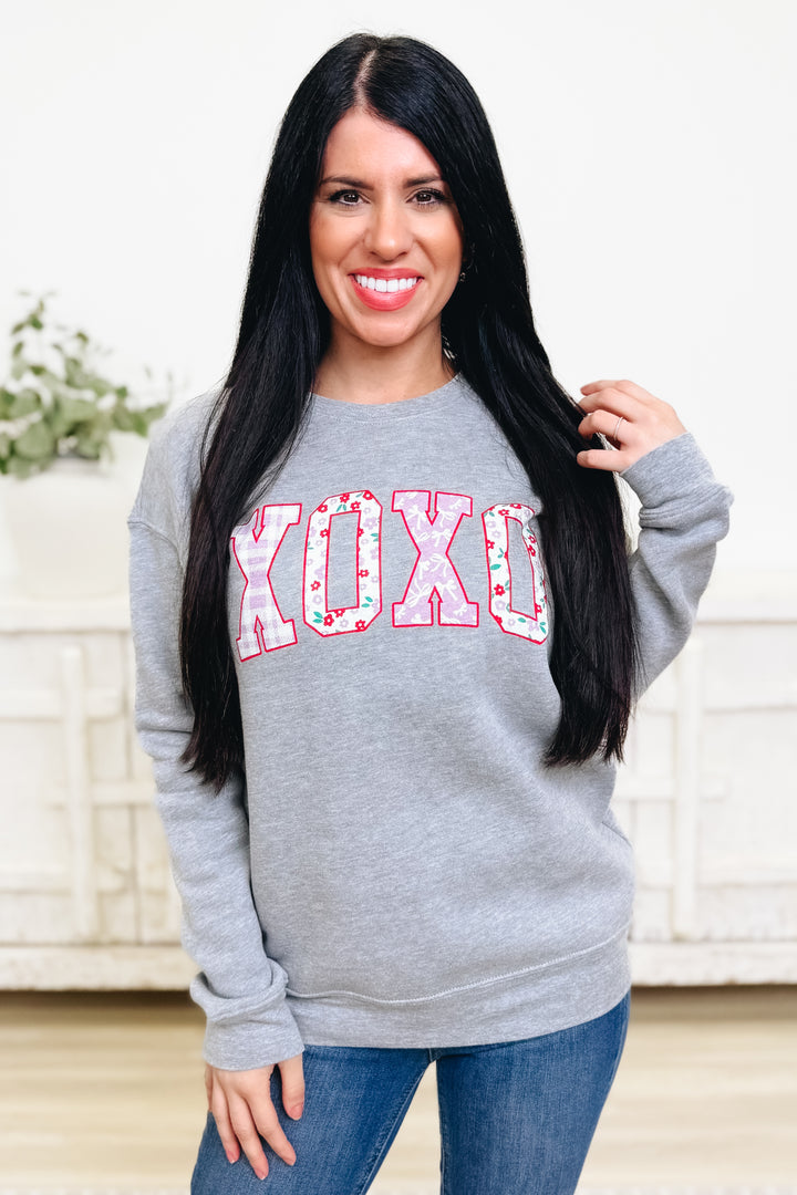 XOXO With Love Sweatshirt - 3 Colors!