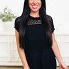 Ameena Open Knit Top - 2 Colors!